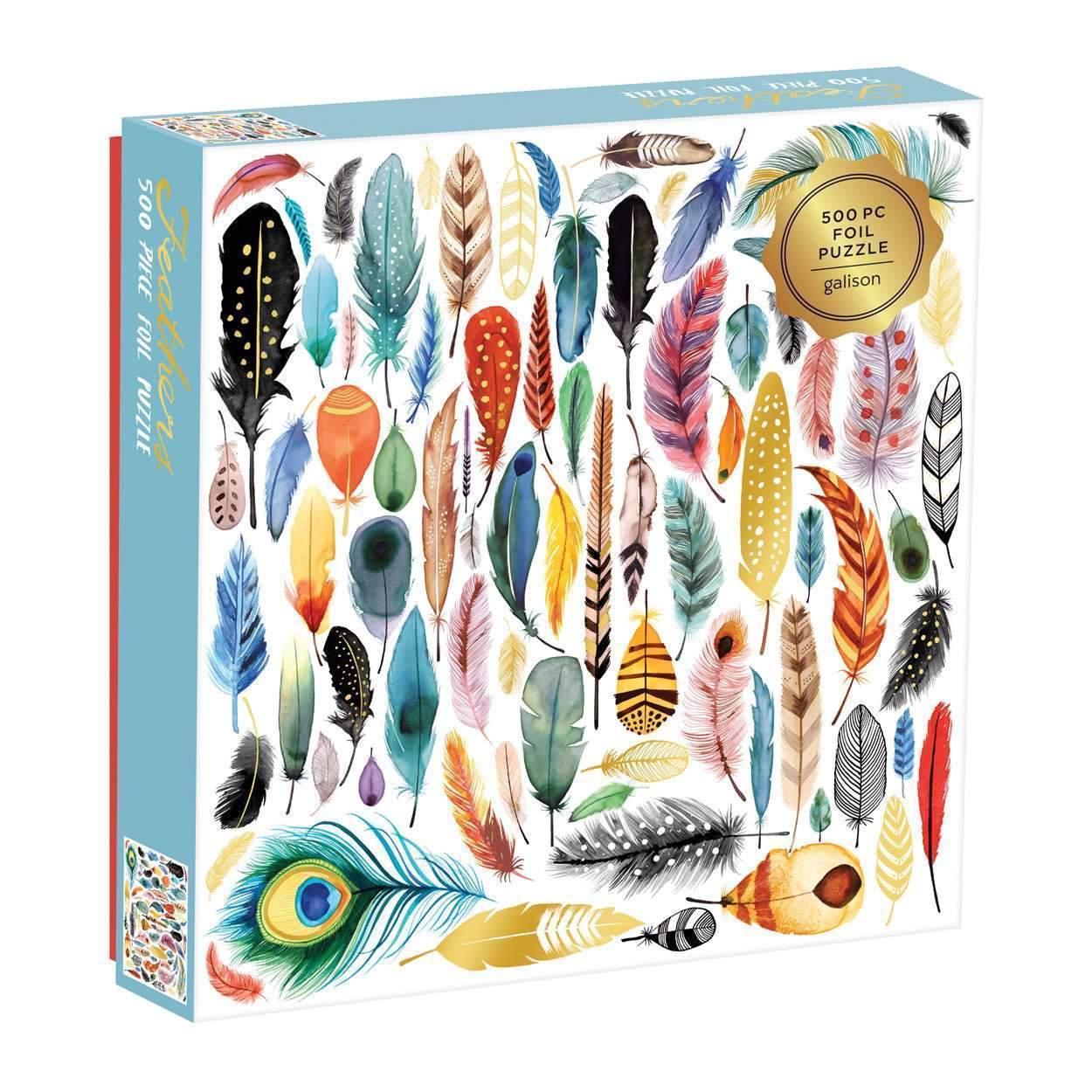 Arrows & Feathers 500 Piece Foil Jigsaw Puzzle - Image 2