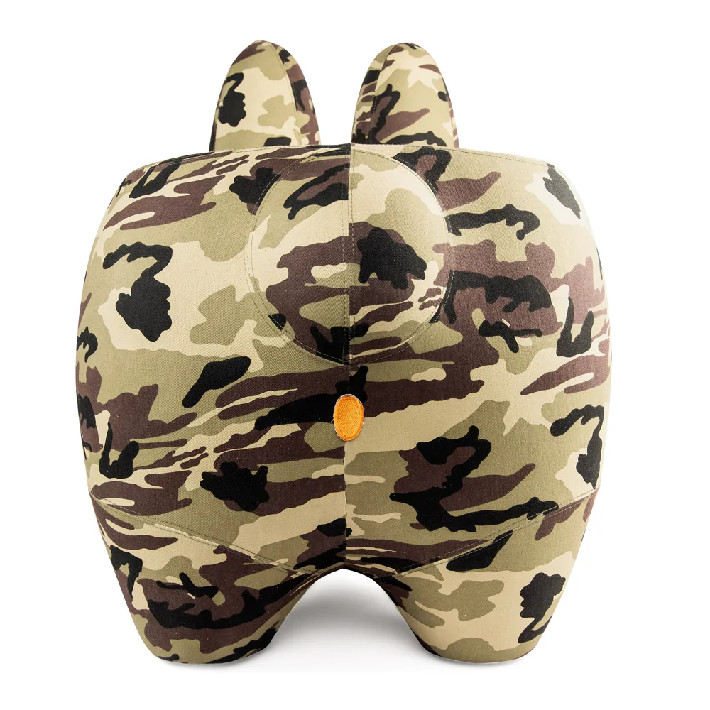 ART GIANT CAMO SMORKIN' LABBIT STOOL BY FRANK KOZIK - Image 6