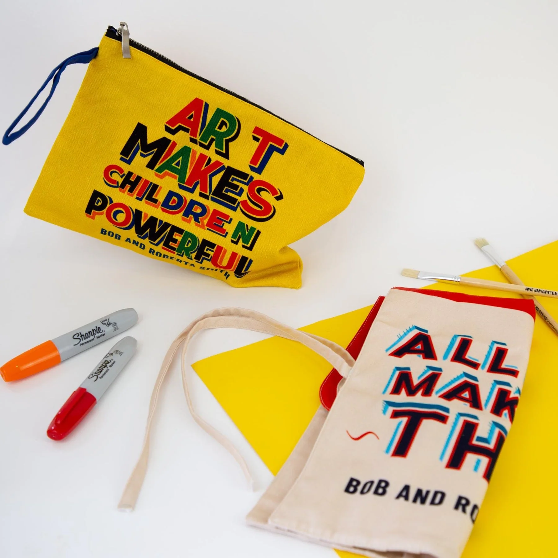 Art Makes Children Powerful Pencil Case by Bob and Roberta Smith x third drawer down - Image 3