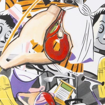 Autumn Rhythm Tray by David Salle x Third Drawer Down - Image 2