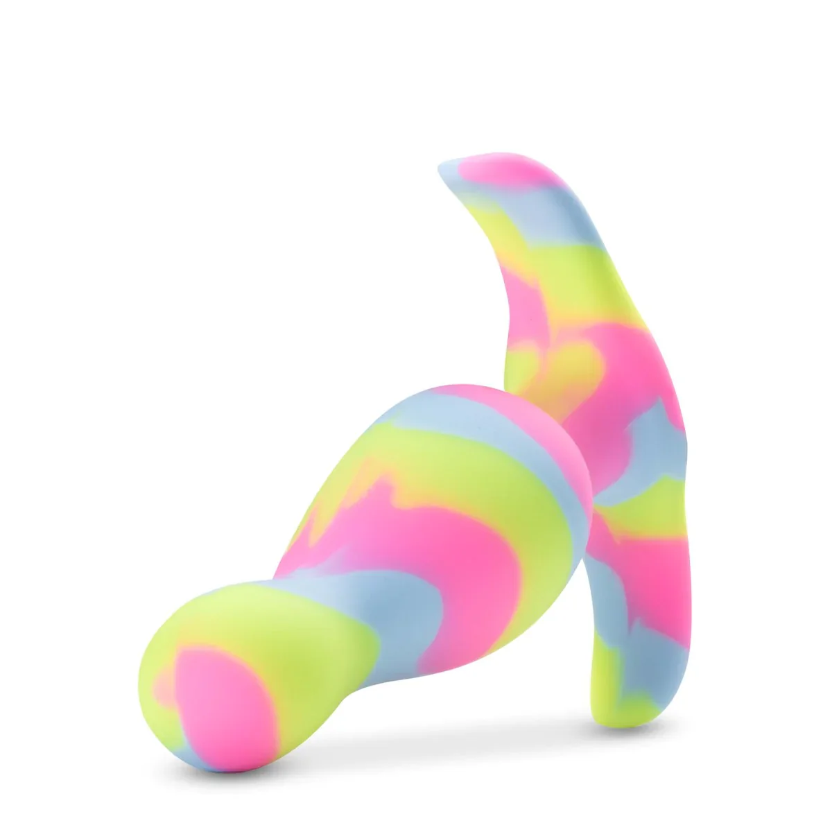 Avant Kaleido Lime Artisan 3 Inch Tapered Stayput Butt Plug with Pleasure Curves - Image 4