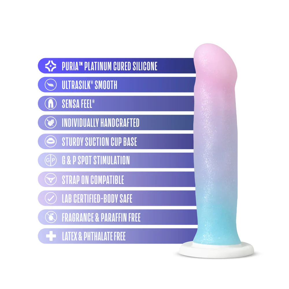 Avant Lucky D17: Artisan 8 Inch Dildo with Suction Cup Base - Image 3