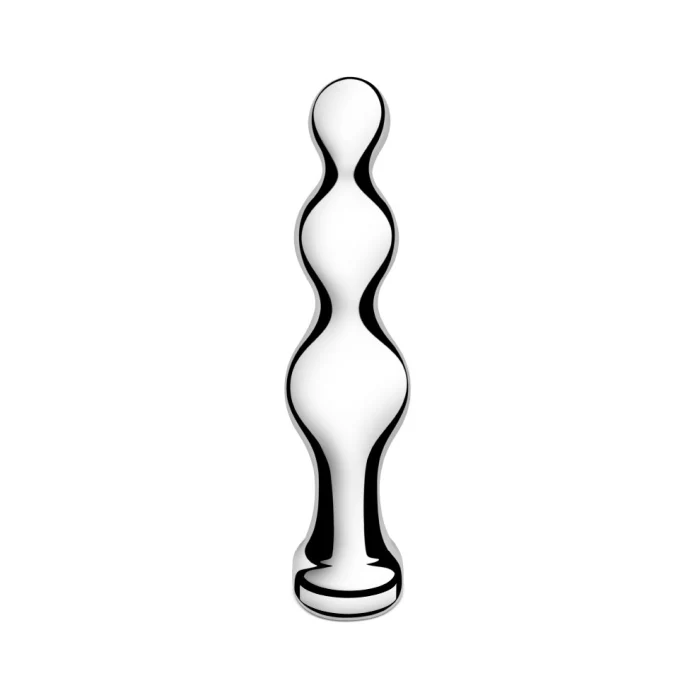 B-Vibe Stainless Steel Anal Beads - Image 9