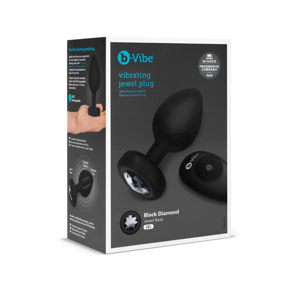 B-Vibe vibrating jewel plug - xxl - Image 2