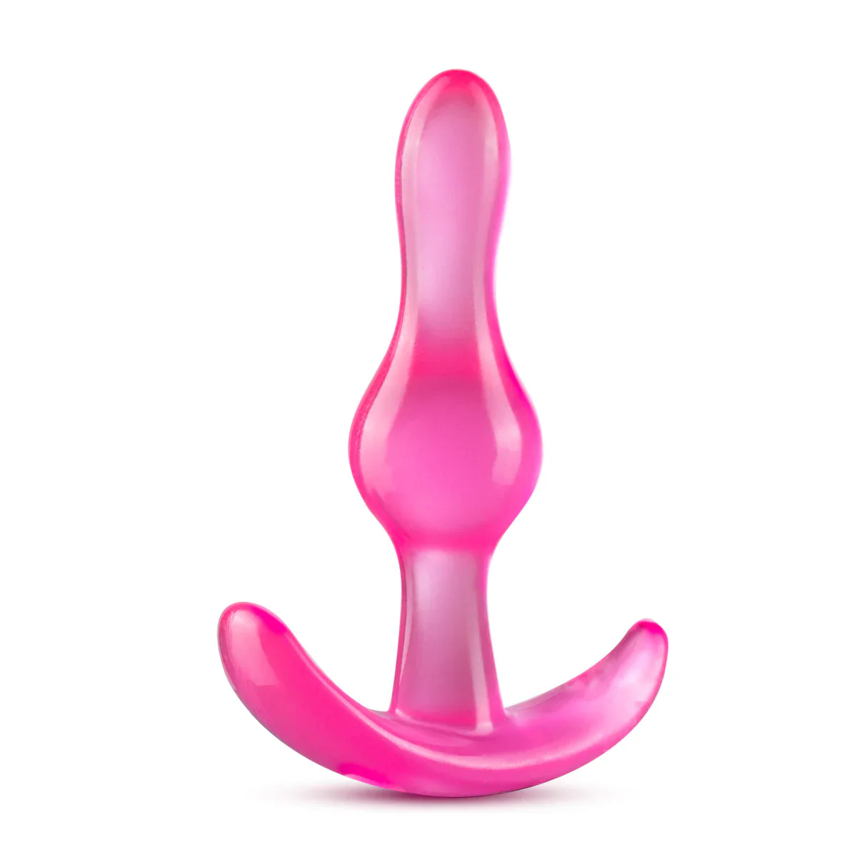 B Yours Curvy Pink 3.5-Inch Anal Plug - Image 3