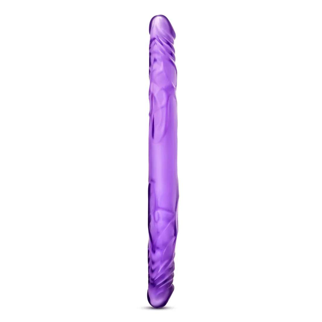 B Yours Purple 14-Inch Long Dildo - Image 4