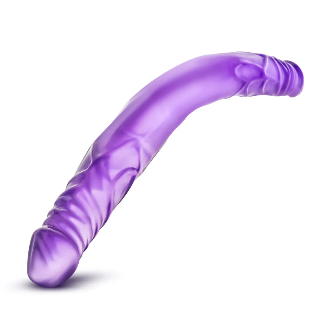B Yours Purple 14-Inch Long Dildo - Image 6