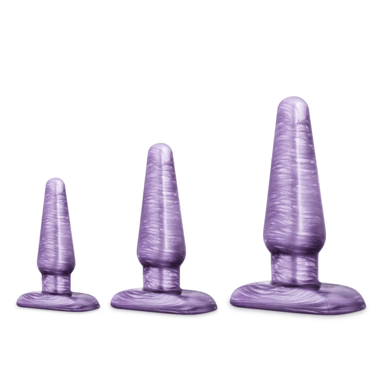 B Yours Trainer Kit Purple Swirl Anal Plug - Image 4