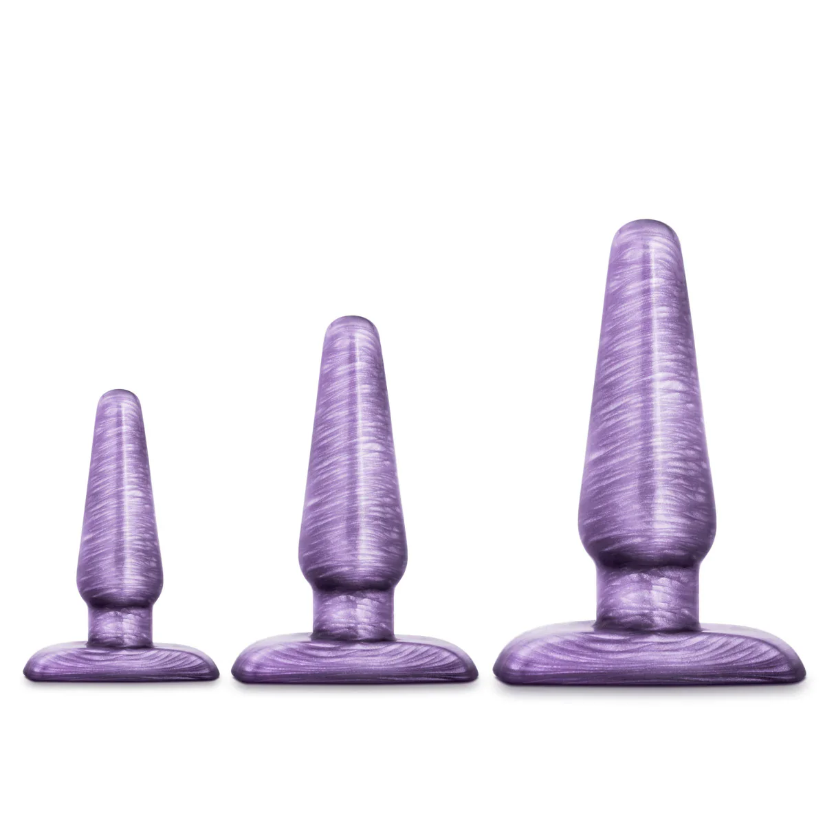 B Yours Trainer Kit Purple Swirl Anal Plug - Image 5