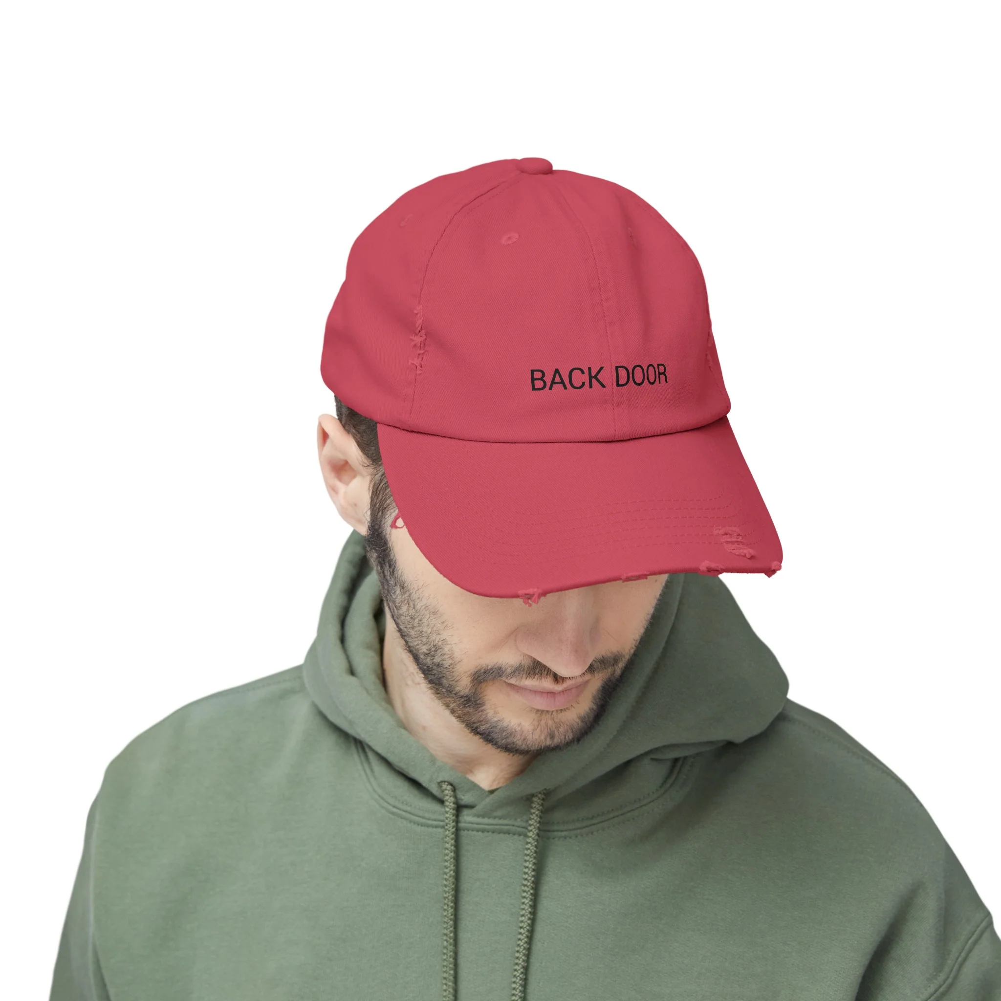 BACK DOOR Distressed Cap in 6 colors - Image 10