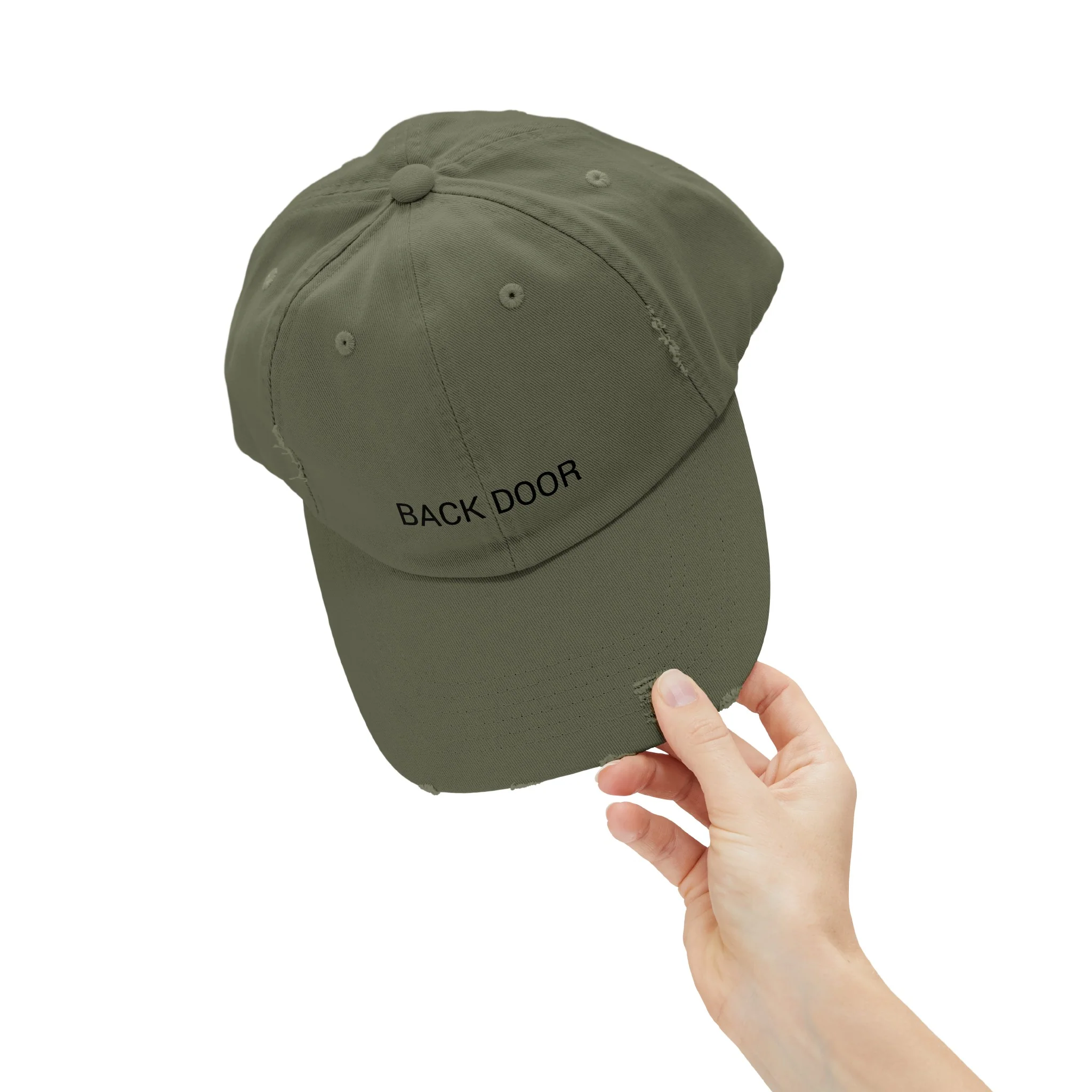 BACK DOOR Distressed Cap in 6 colors - Image 22