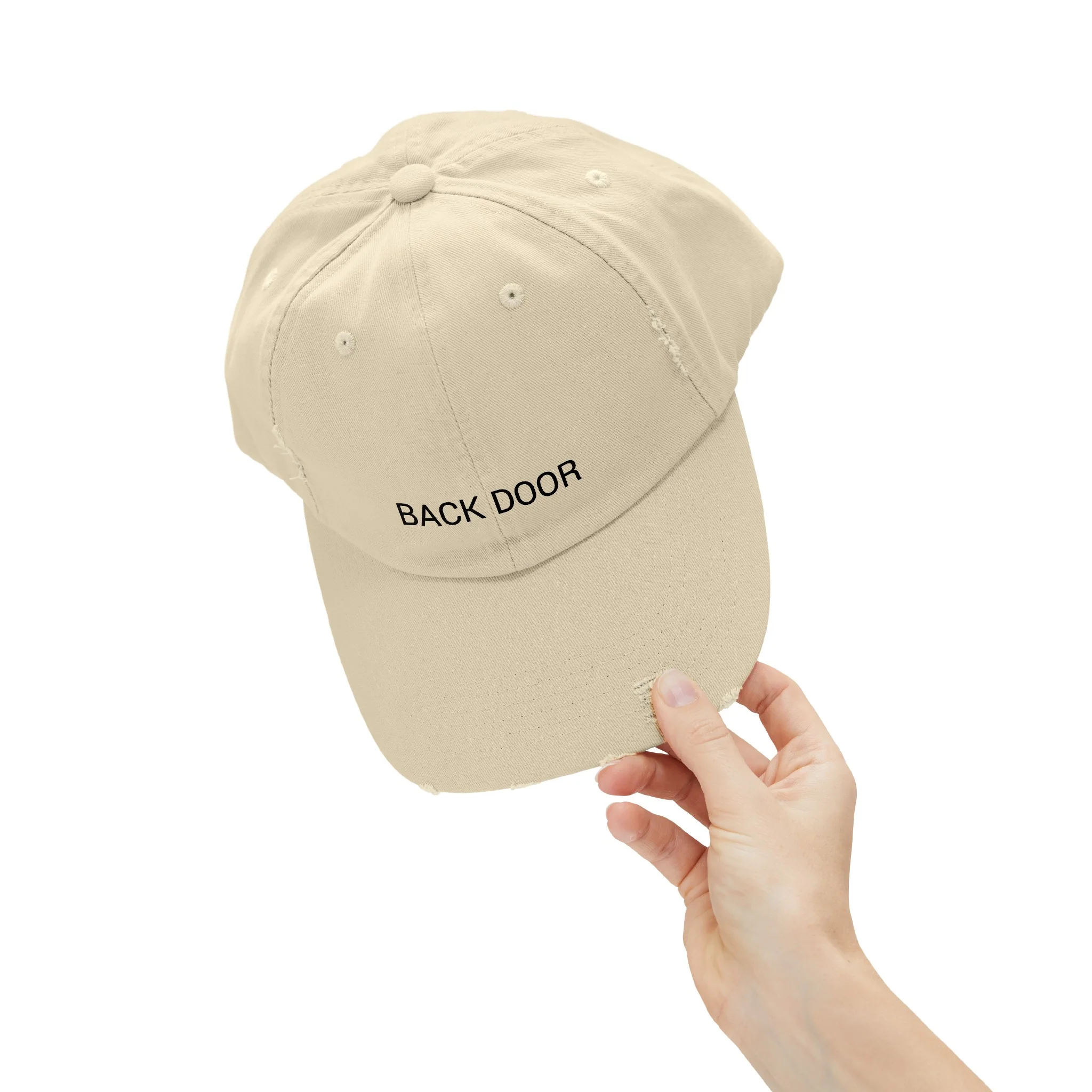 BACK DOOR Distressed Cap in 6 colors - Image 37