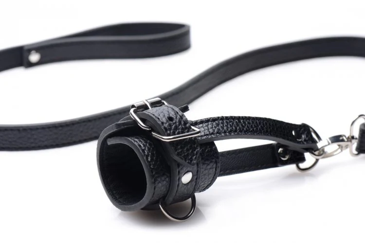 Ball Stretcher With Leash  by Strict Leather - Image 6
