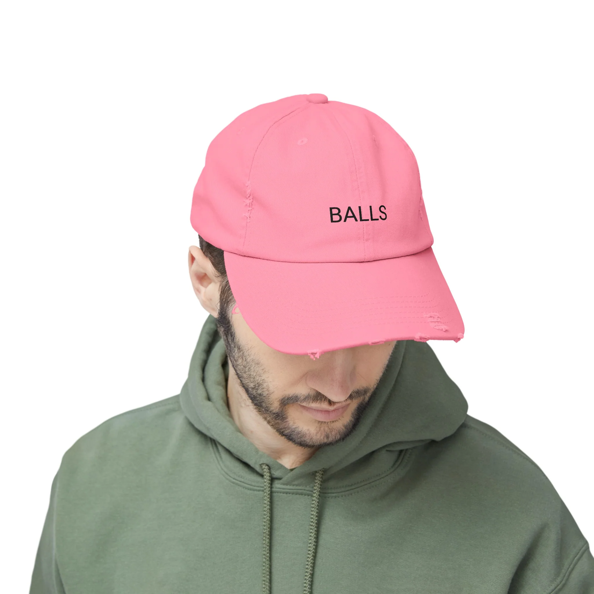 BALLS Distressed Cap in 6 colors - Image 40