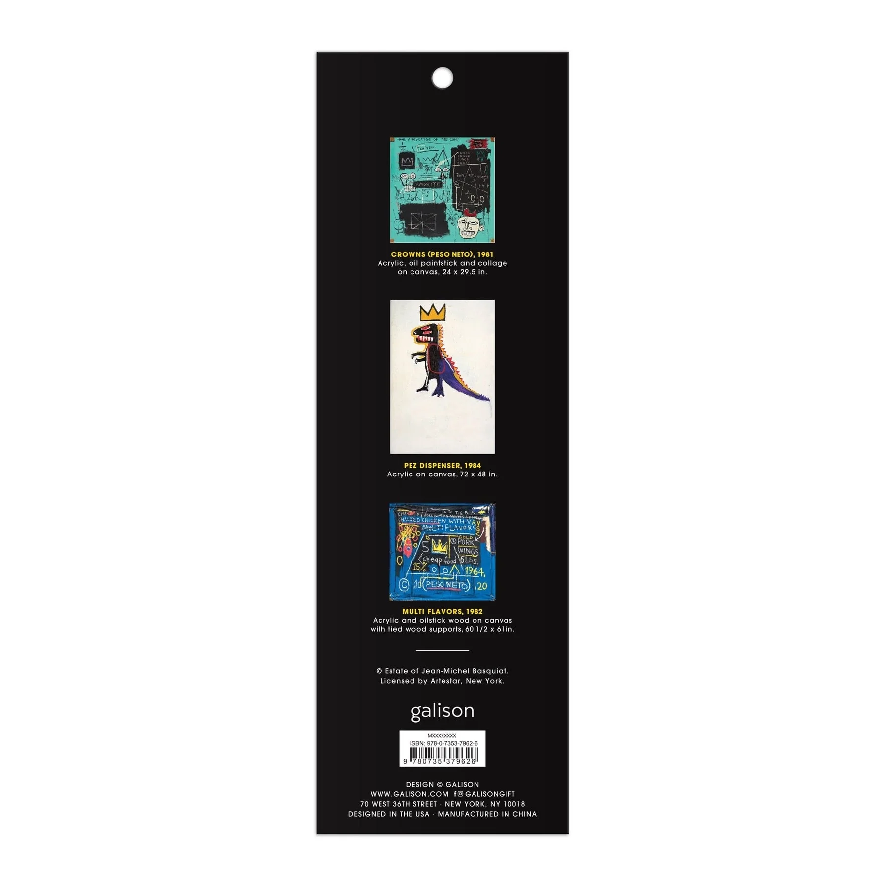 Basquiat Magnetic Bookmarks - Image 3