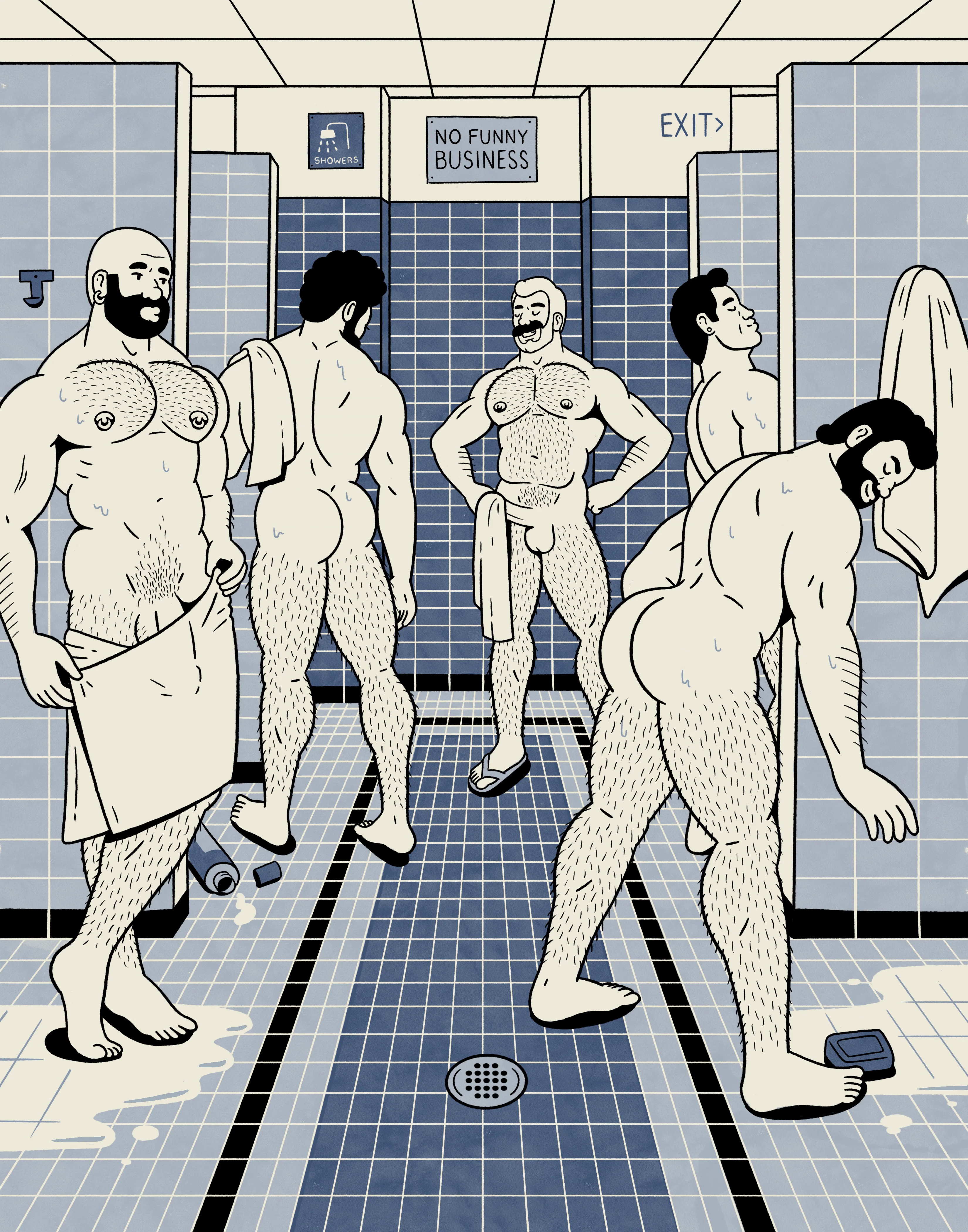 HEYBEEFCAKE, LETS HIT THE SHOWERS, 2023