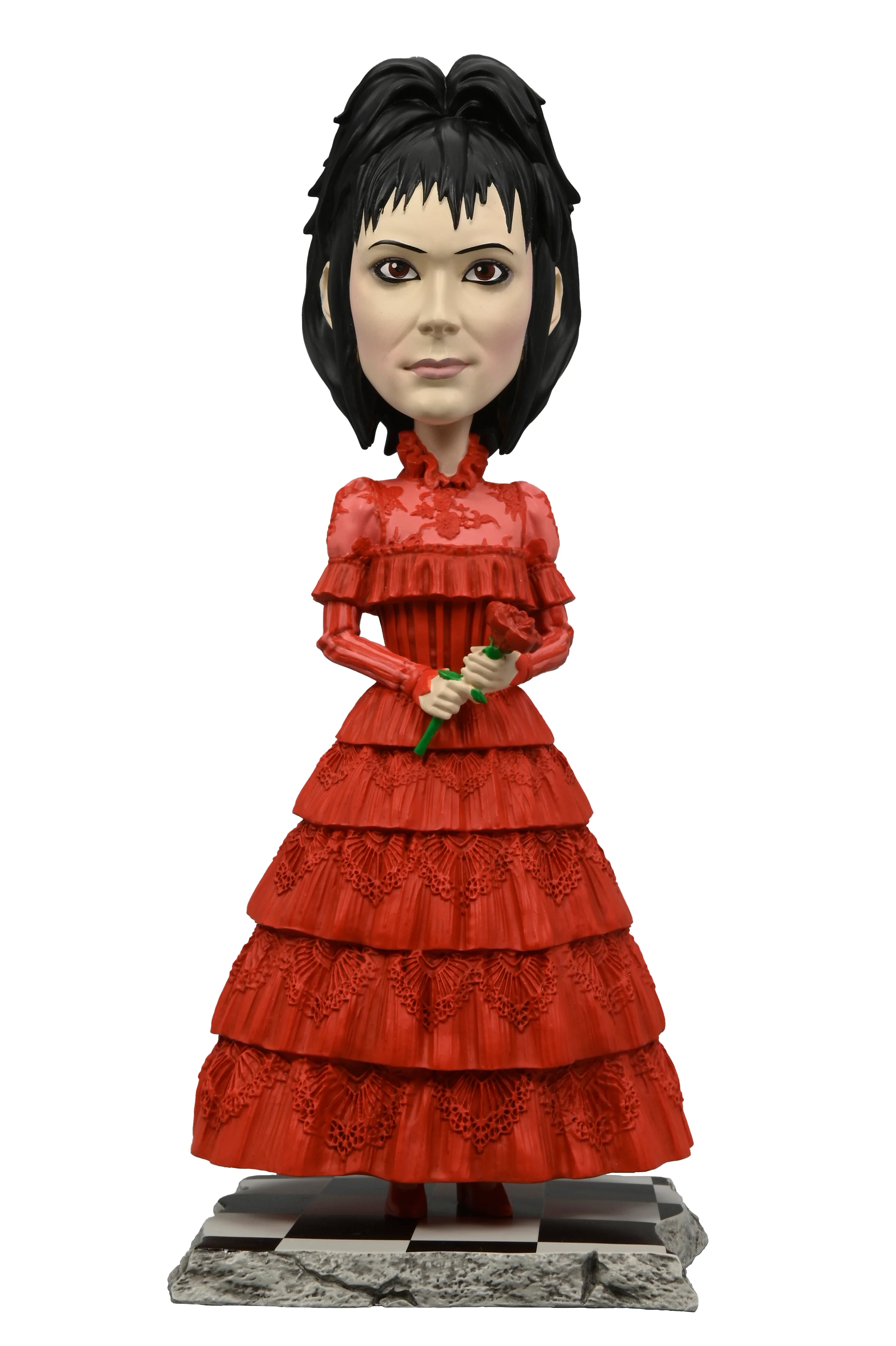 BEETLEJUICE (2024) - HEAD KNOCKER - LYDIA DEETZ IN RED DRESS