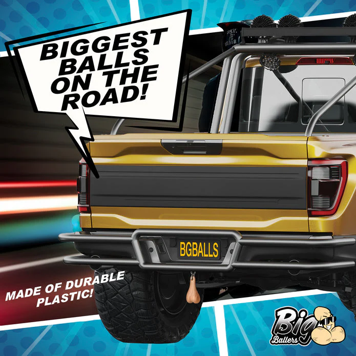 Big Ballers Truck Nuts - Light - Image 2