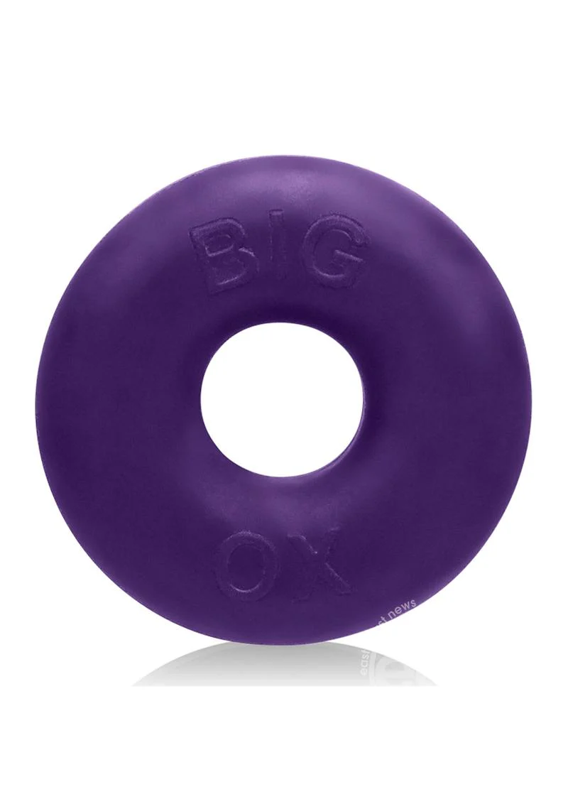 Big Ox Super Mega Stretch Cockring Silicone Purple - Image 3