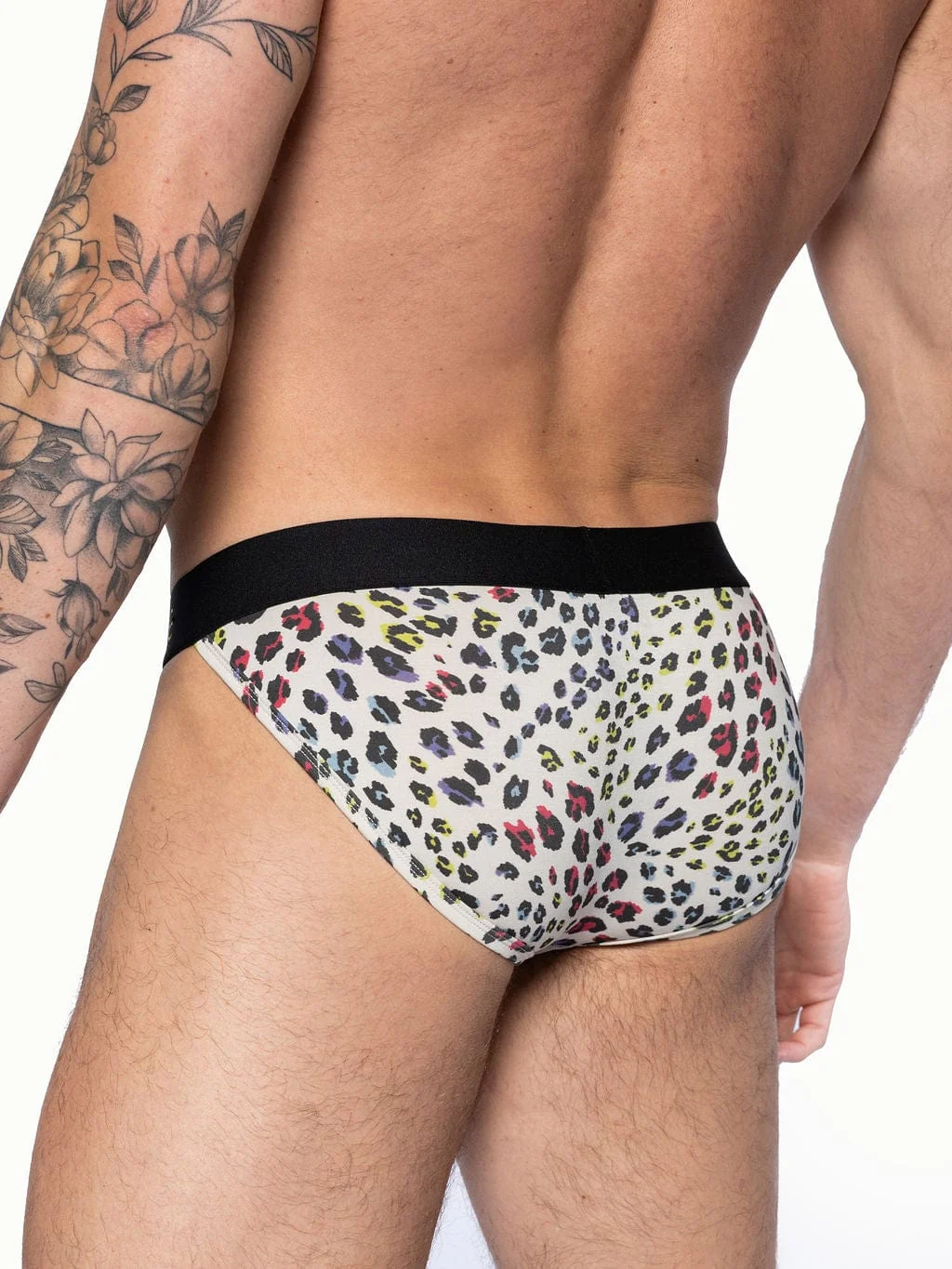 BIKE Active Jock Brief - Animal Print - Image 6
