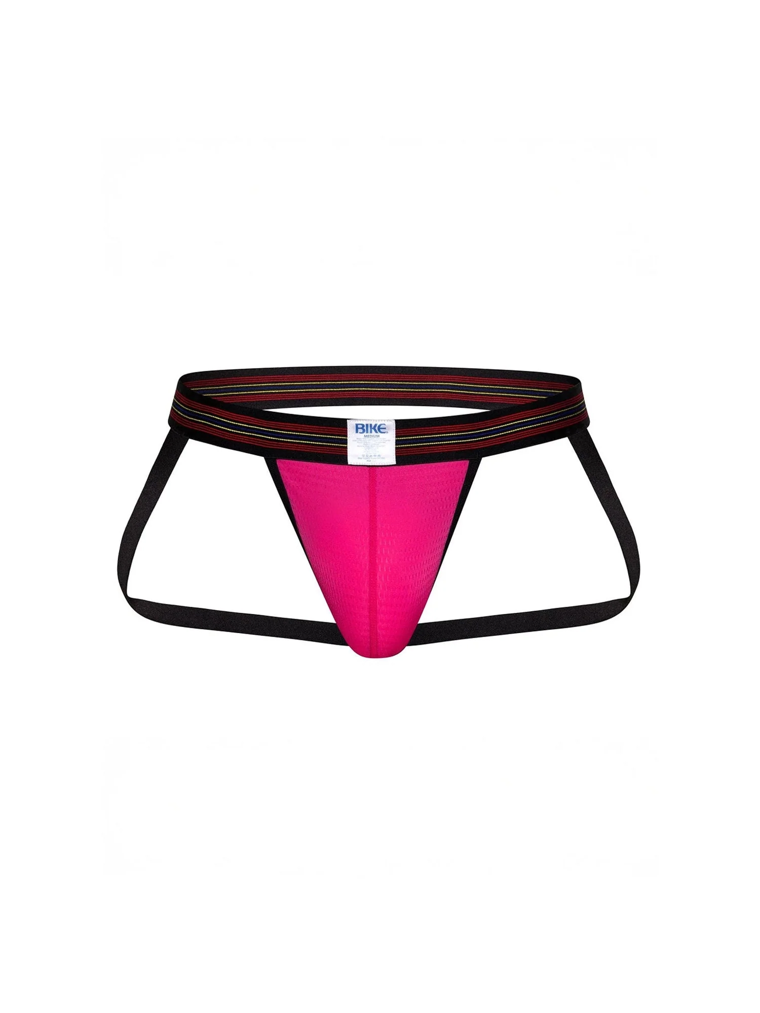 BIKE ATHLETIC Mesh Jockstrap - Hot Pink - Image 2