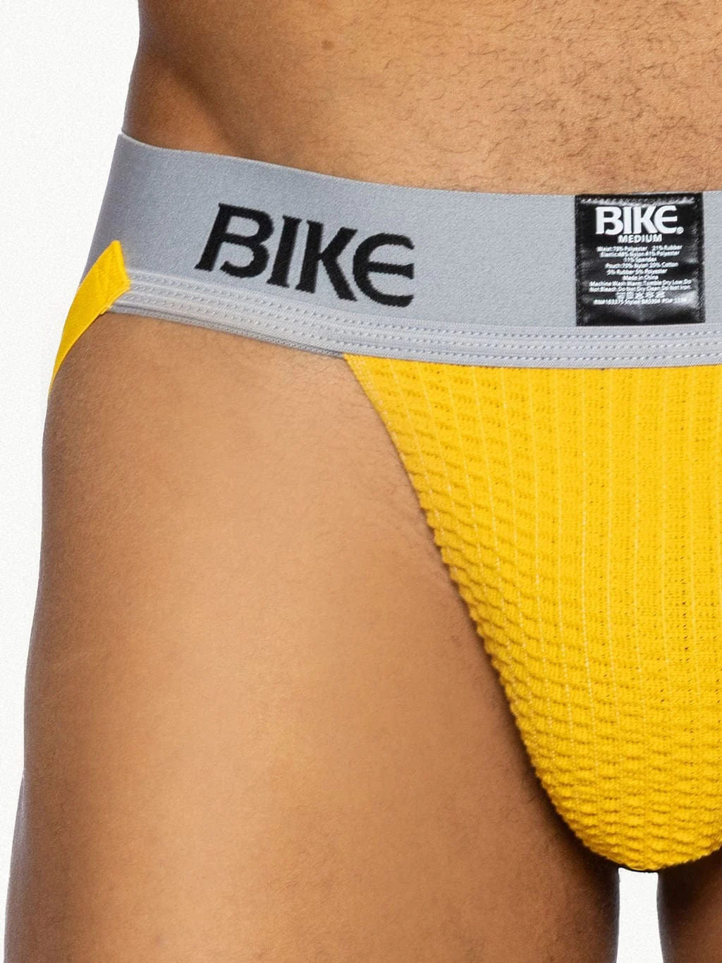 BIKE Classic Jockstrap - Yellow - Image 4