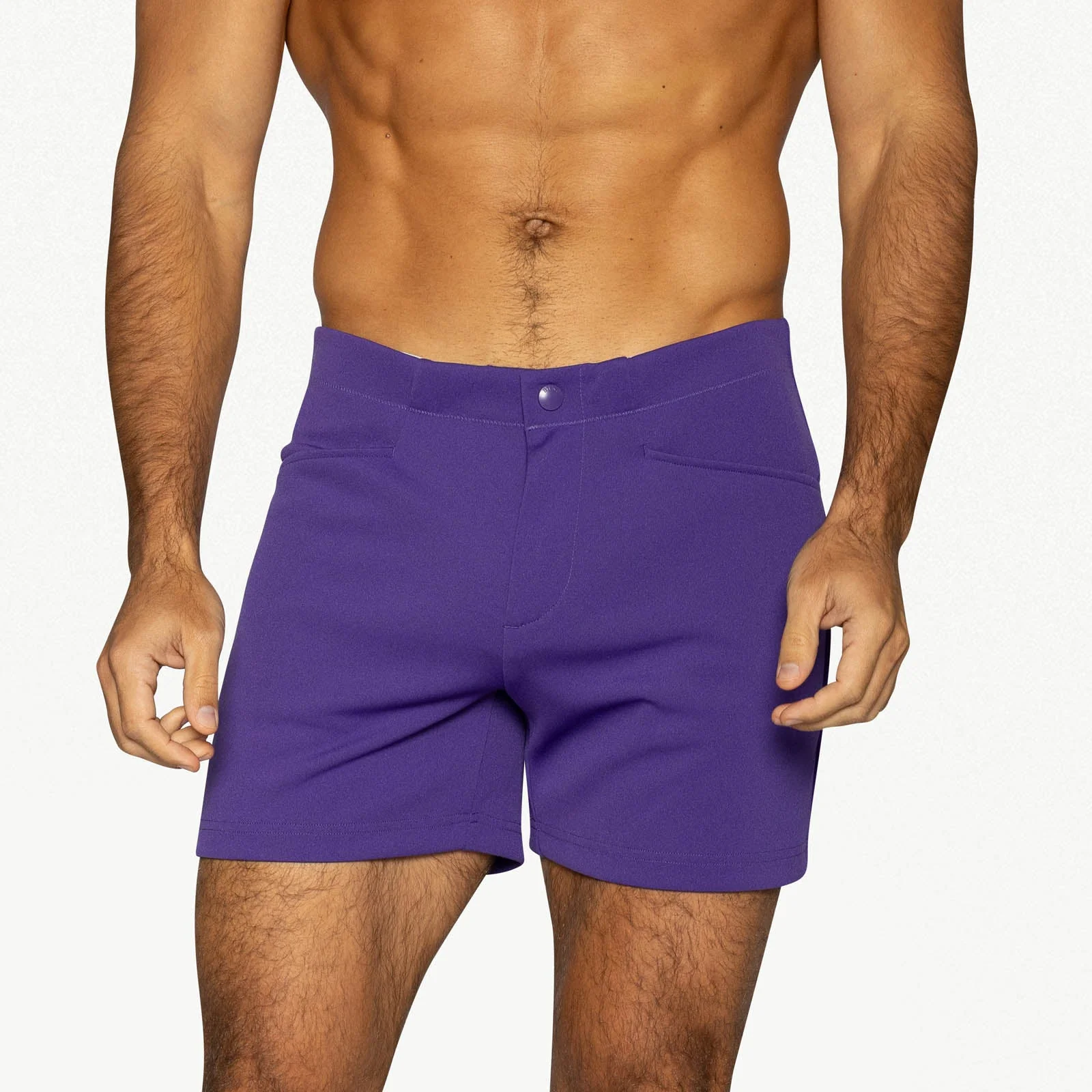 BIKE Coaches Short 5" Inseam - Purple - Image 5