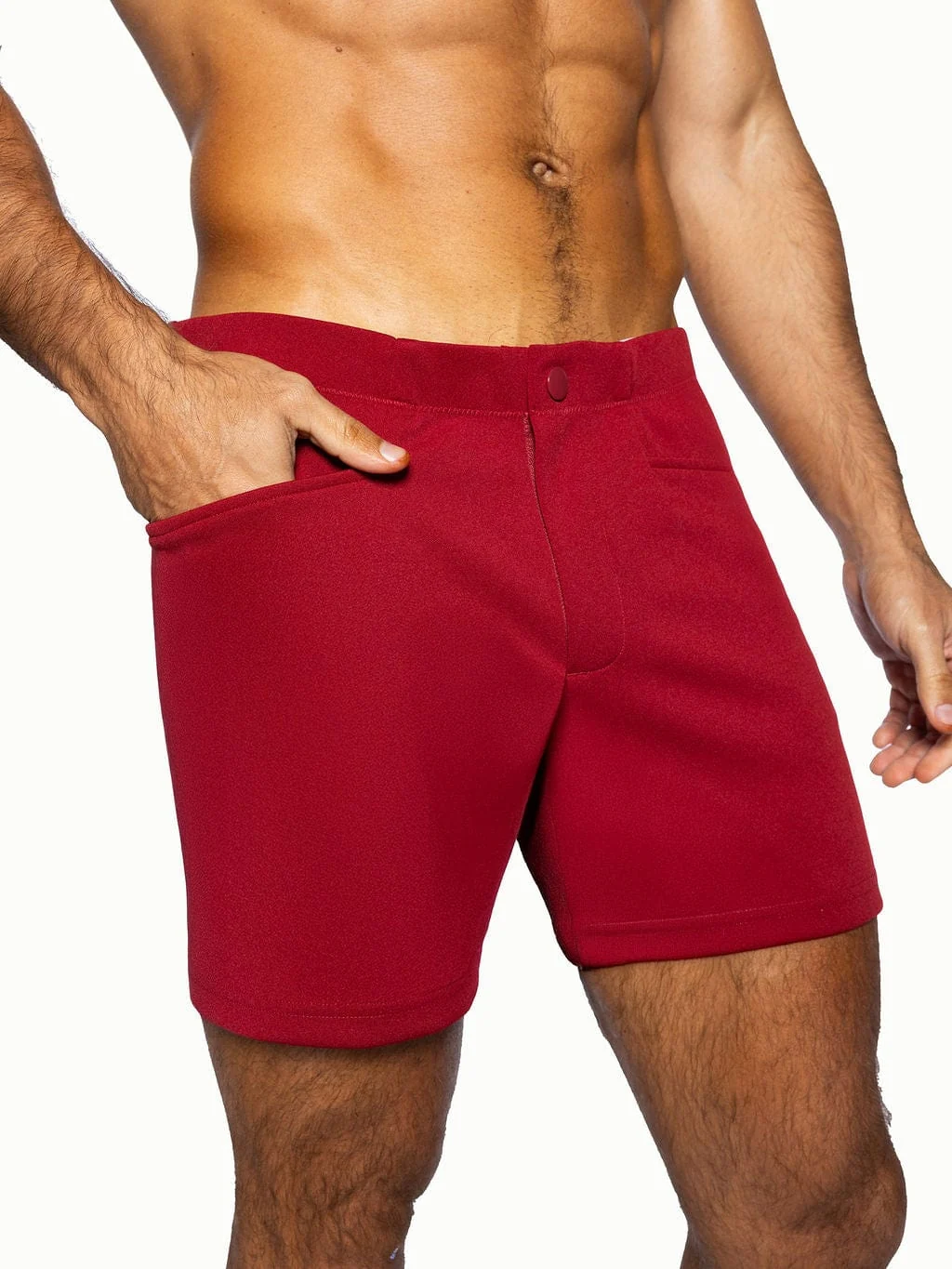 BIKE Coaches Short 5" Inseam - red