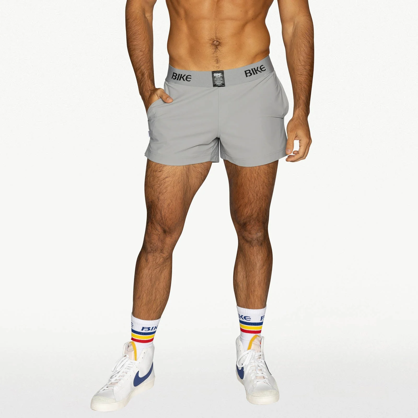 BIKE Jock Short -  Gray - Image 3