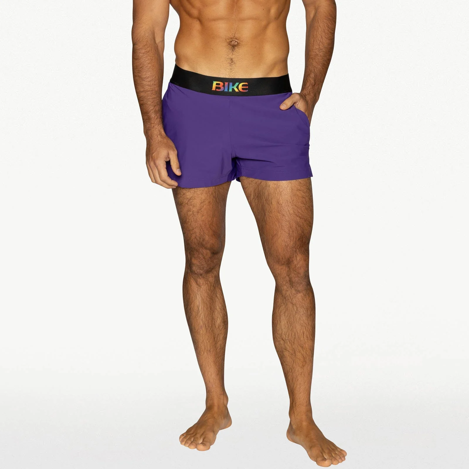 BIKE Jock Short -  Purple - Image 6