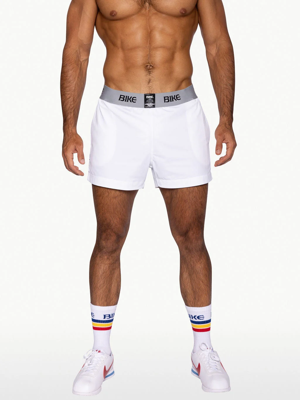 BIKE Jock Short - White - Image 3
