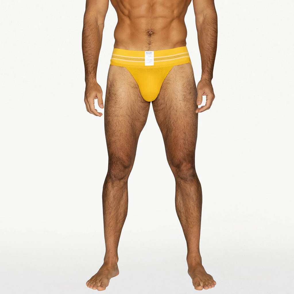 BIKE Original #10 Jockstrap in YELLOW - Image 3