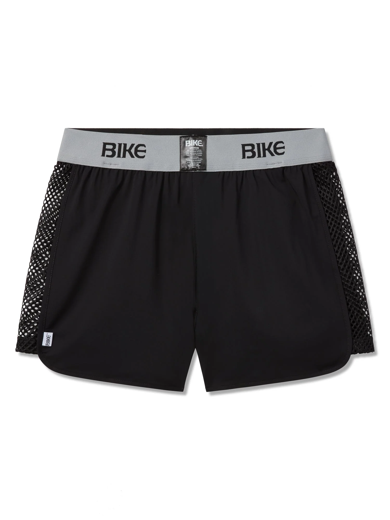 BIKE Peek-A-Boo Jock Short - Black - Image 2