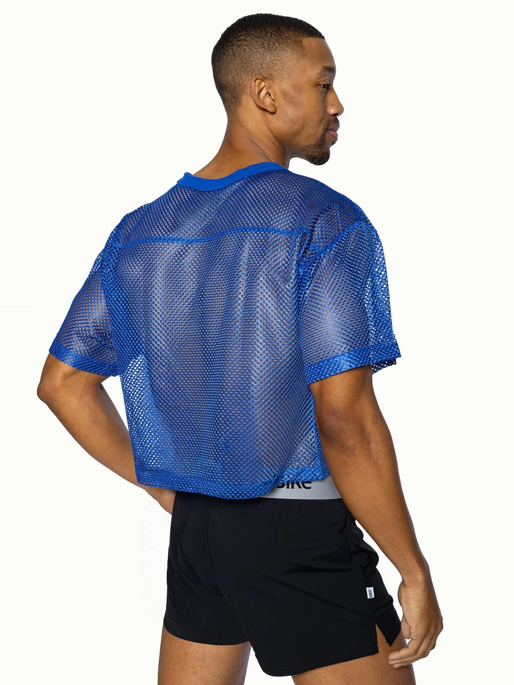 BIKE Short Sleeve Practice Jersey - Royal Blue - Image 4