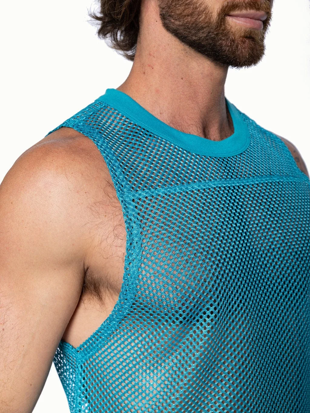 BIKE Short Sleeveless Practice Jersey - Teal - Image 2