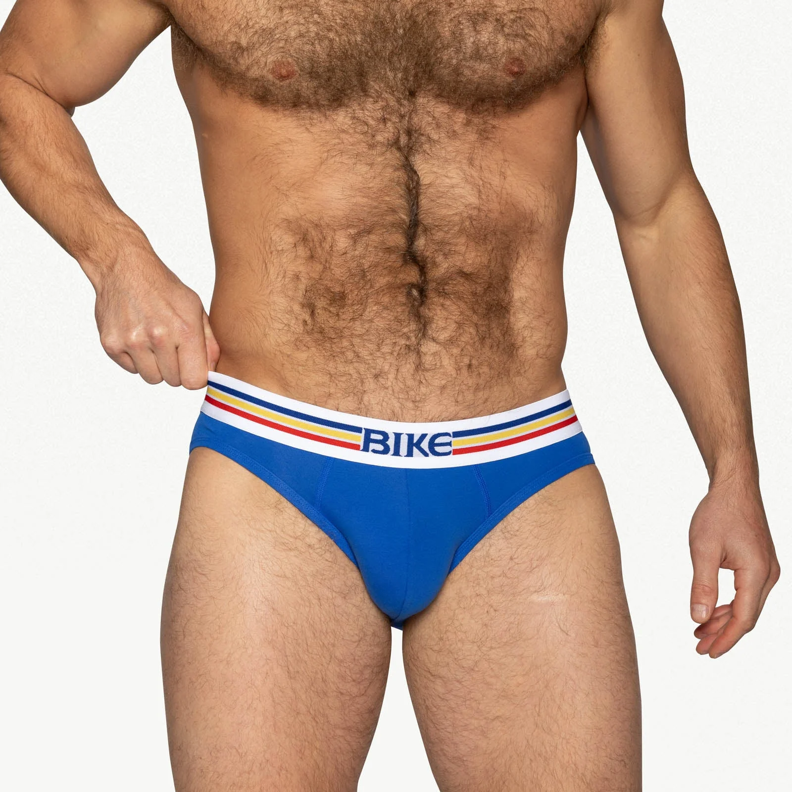 BIKE Stretch Cotton Jock Brief - Royal