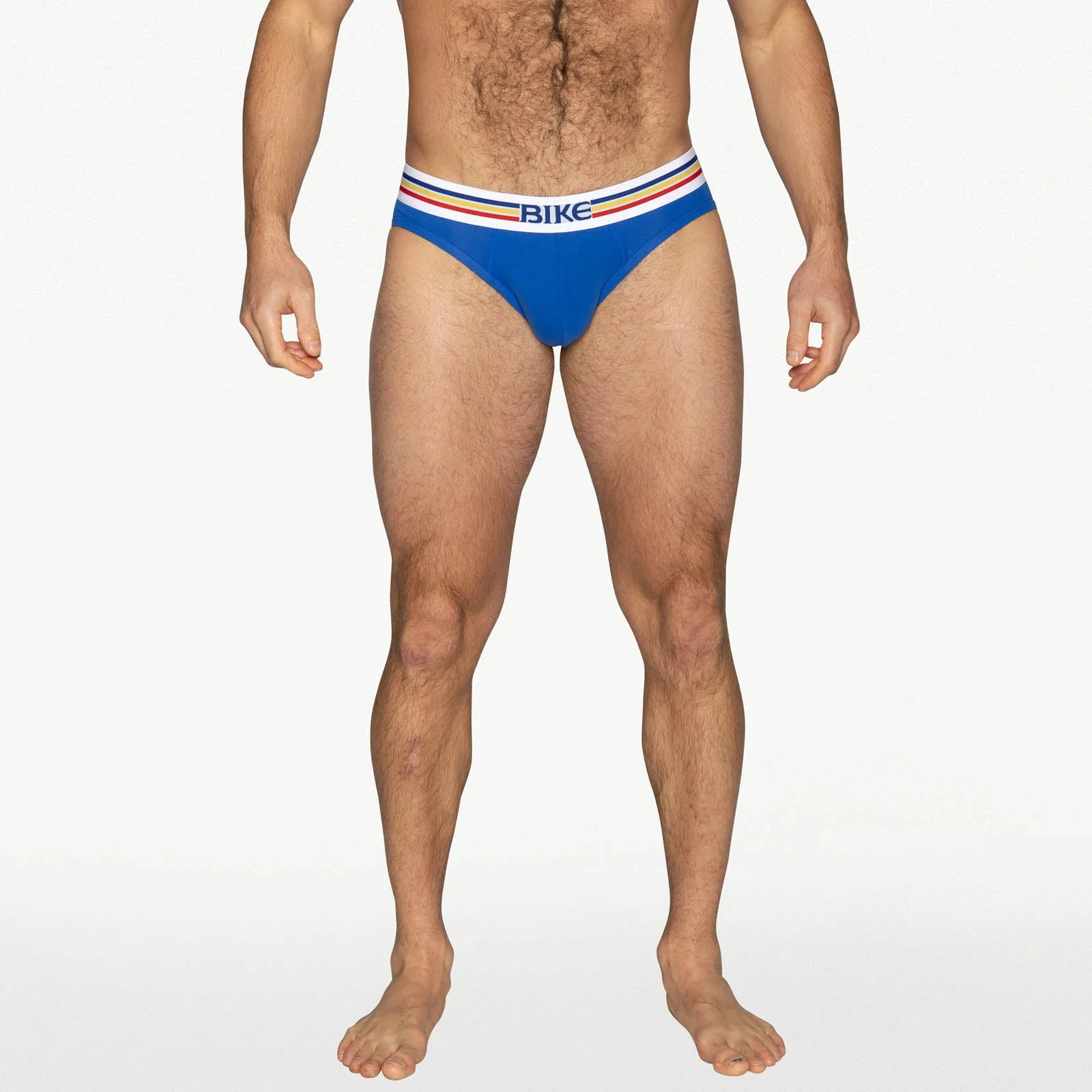 BIKE Stretch Cotton Jock Brief - Royal - Image 3