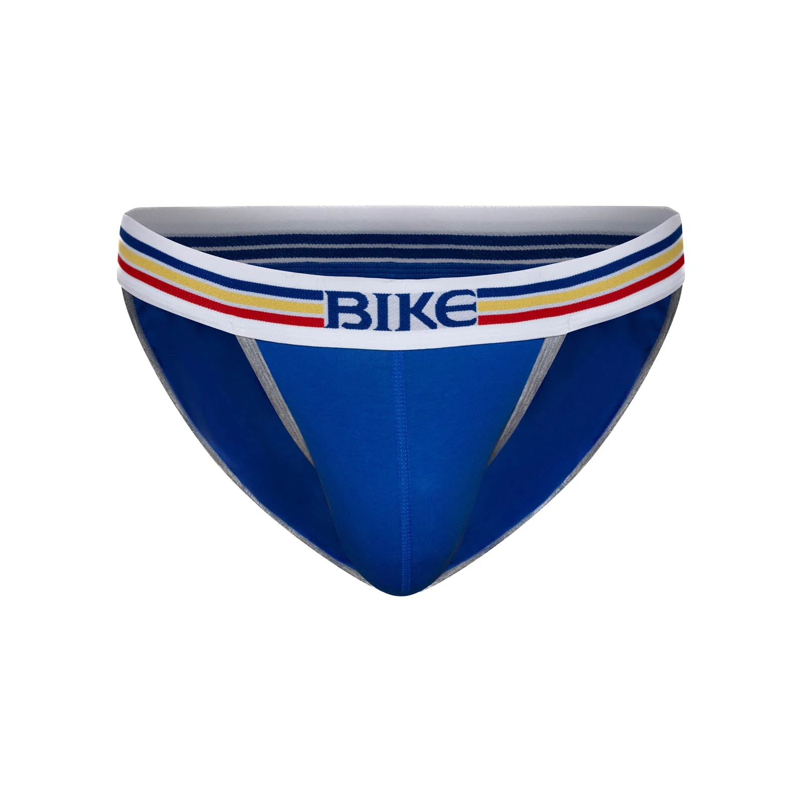 BIKE Stretch Cotton Jock Brief -  Royal - Image 2