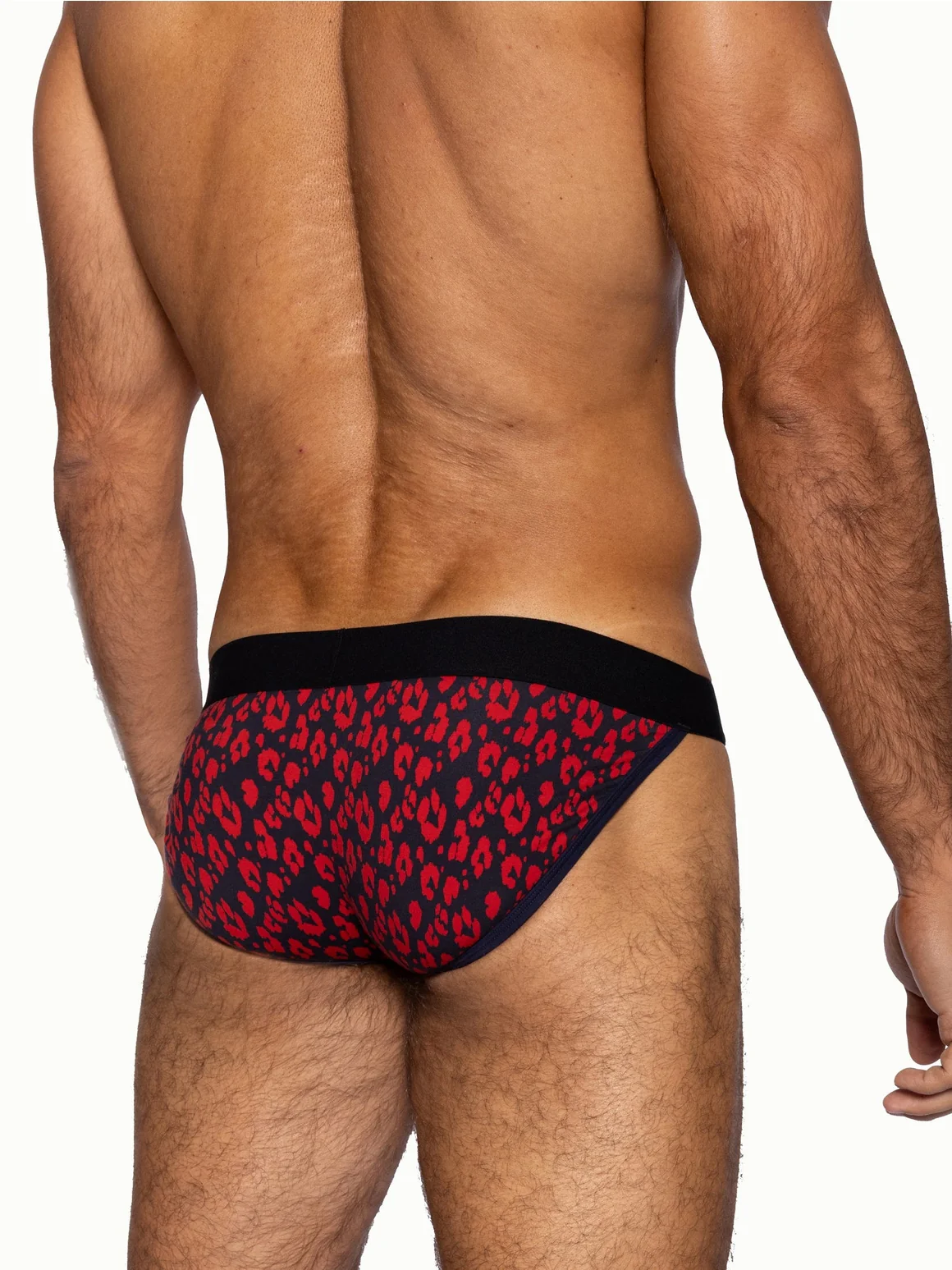 BIKE Stretch Cotton Jock Brief - Samba Leopard - Image 6