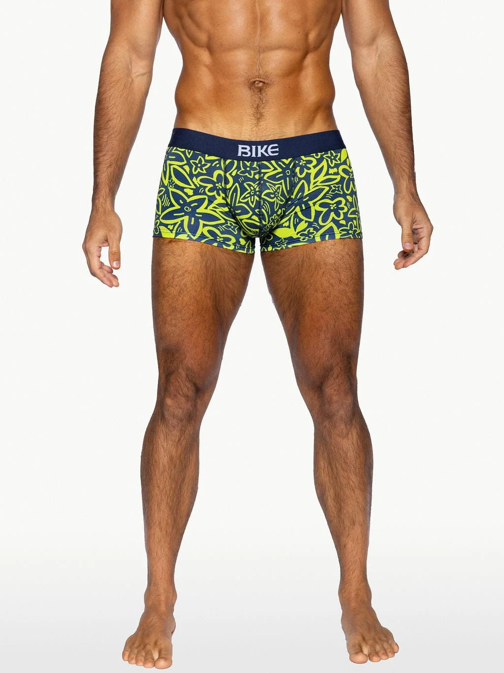 BIKE Stretch Cotton Trunk - Flower Party - Image 3