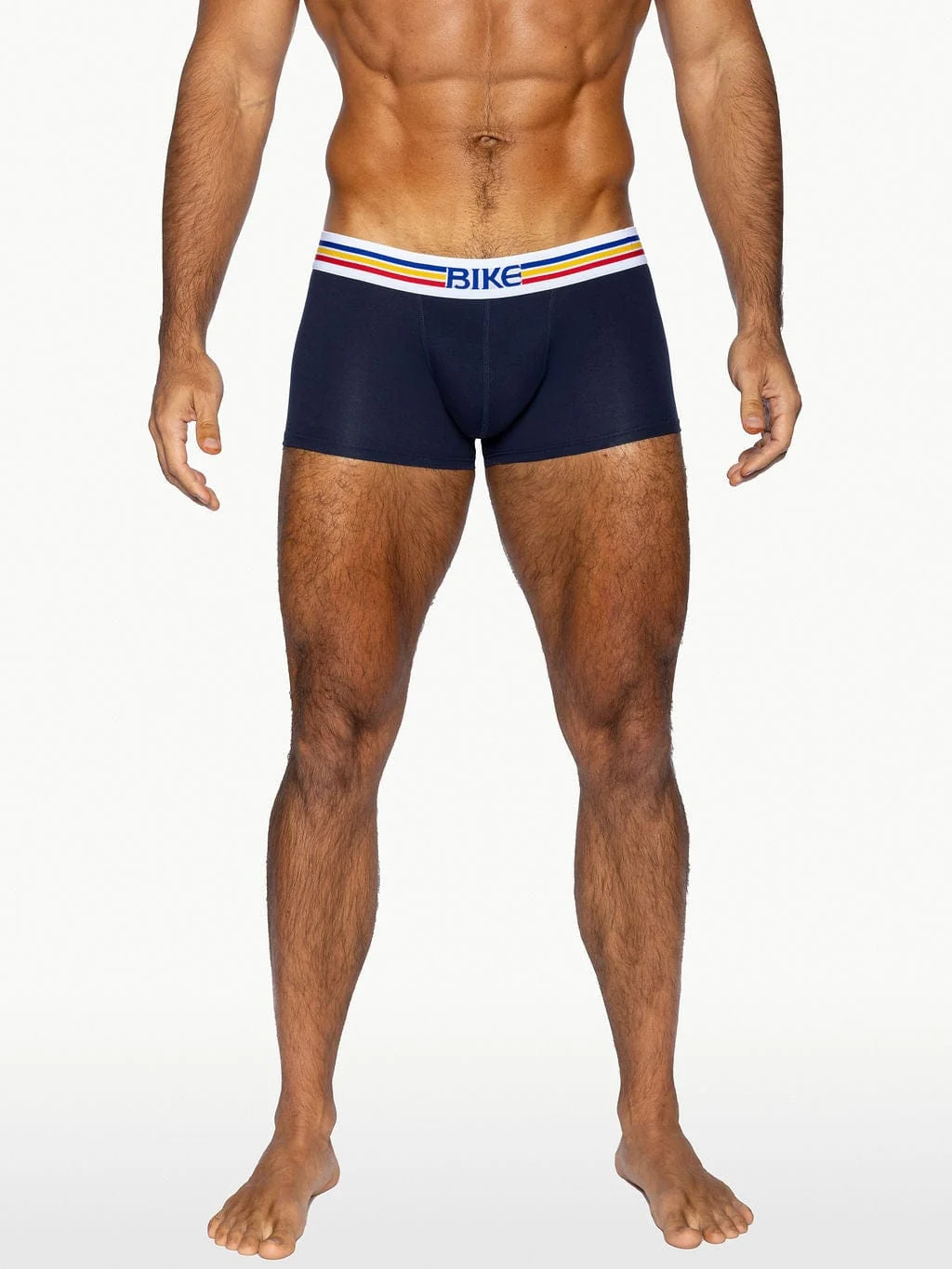 BIKE Stretch Cotton Trunk - Navy - Image 3