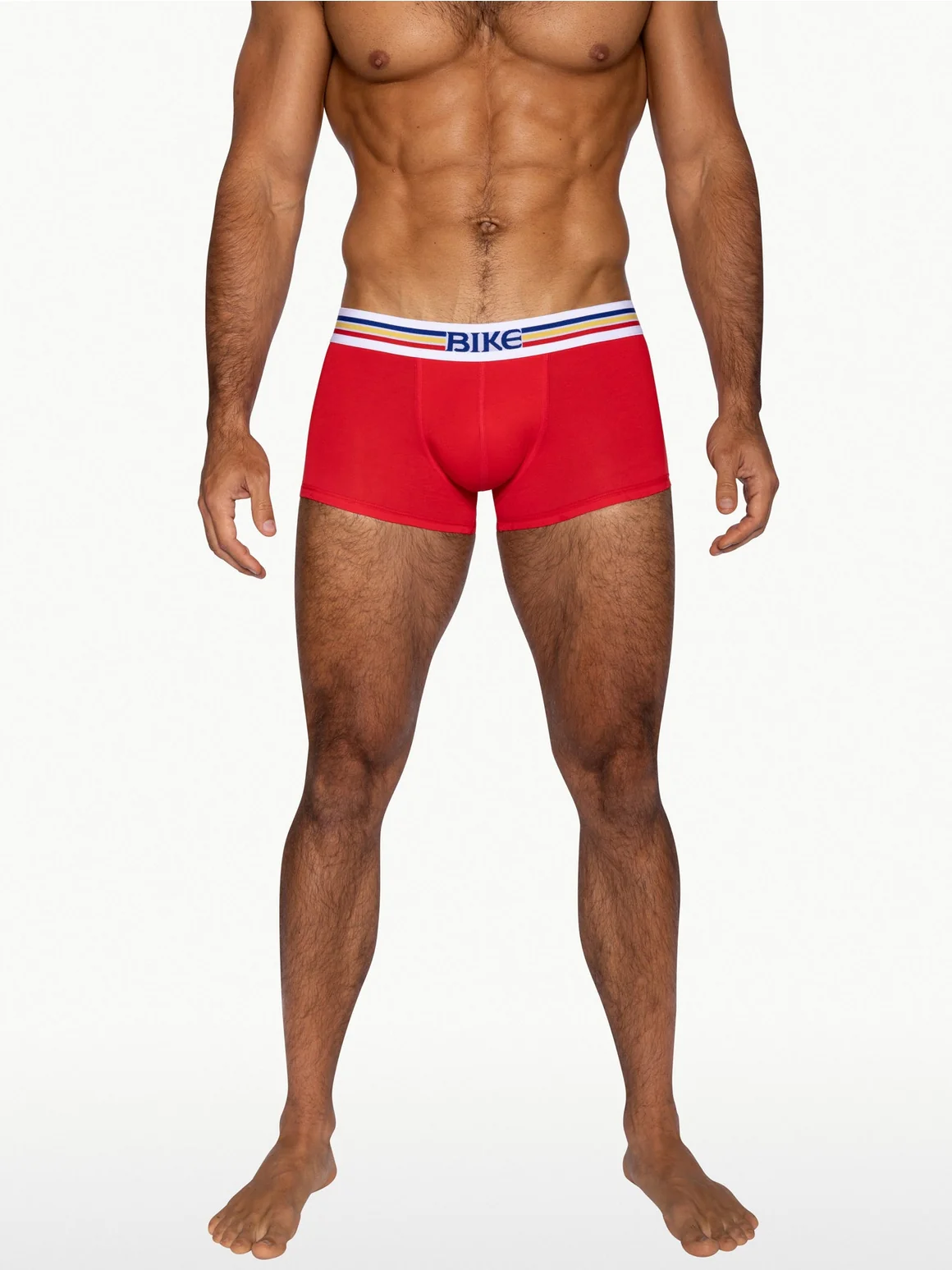 BIKE Stretch Cotton Trunk -  Samba Red - Image 4