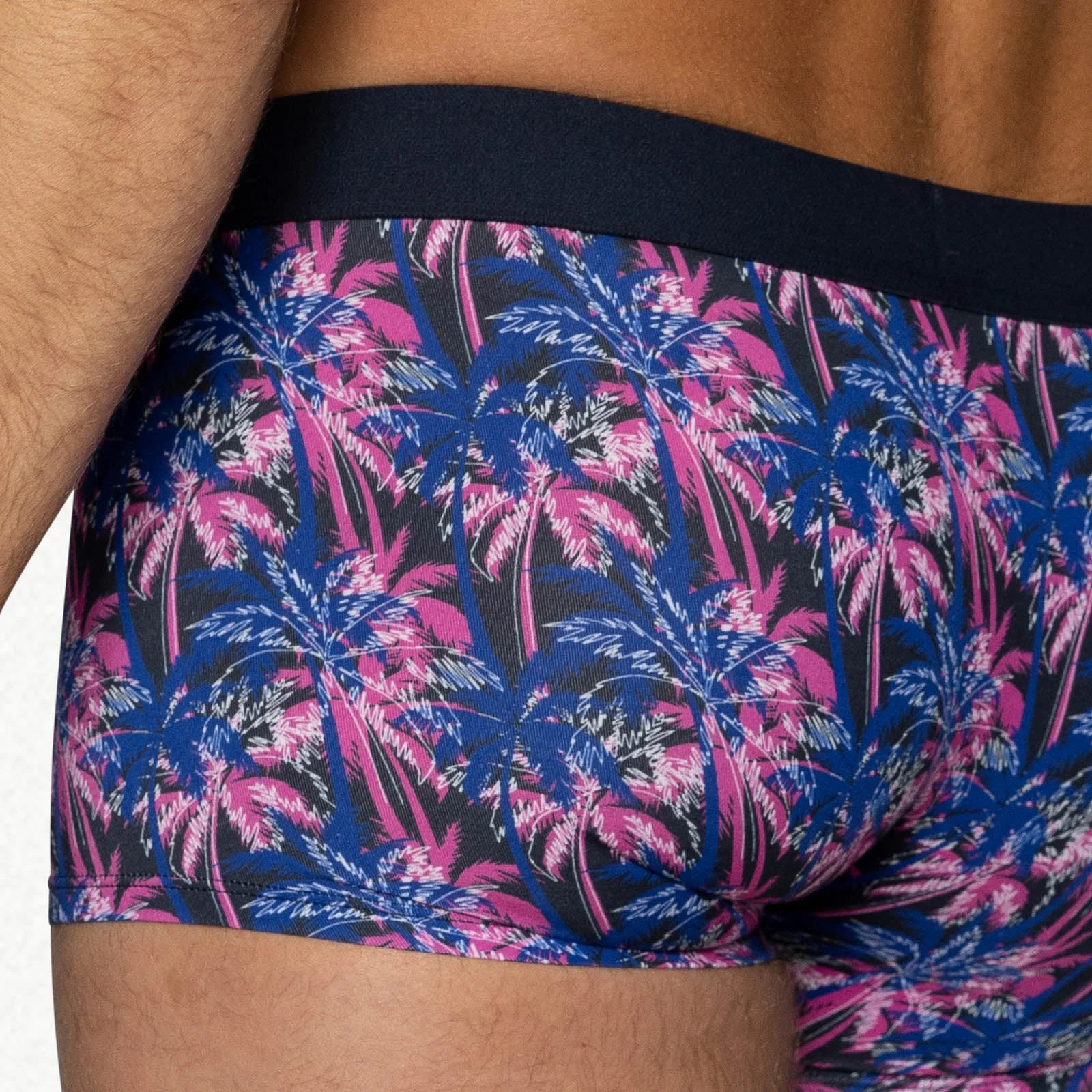 BIKE Stretch Cotton Trunk Underwear - Palm PArty - Image 6