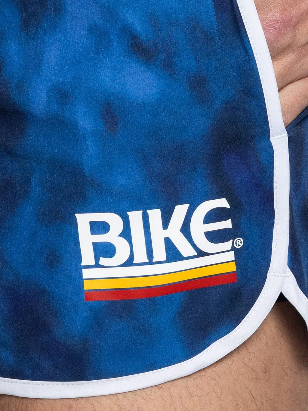 BIKE Track Short 4-Way Stretch - Hydrate Print - Image 4