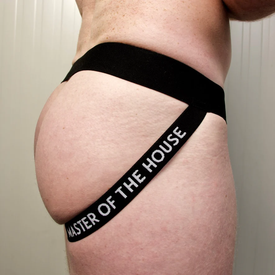 Billy JOCKSTRAP by Master of The House- Black - Image 2