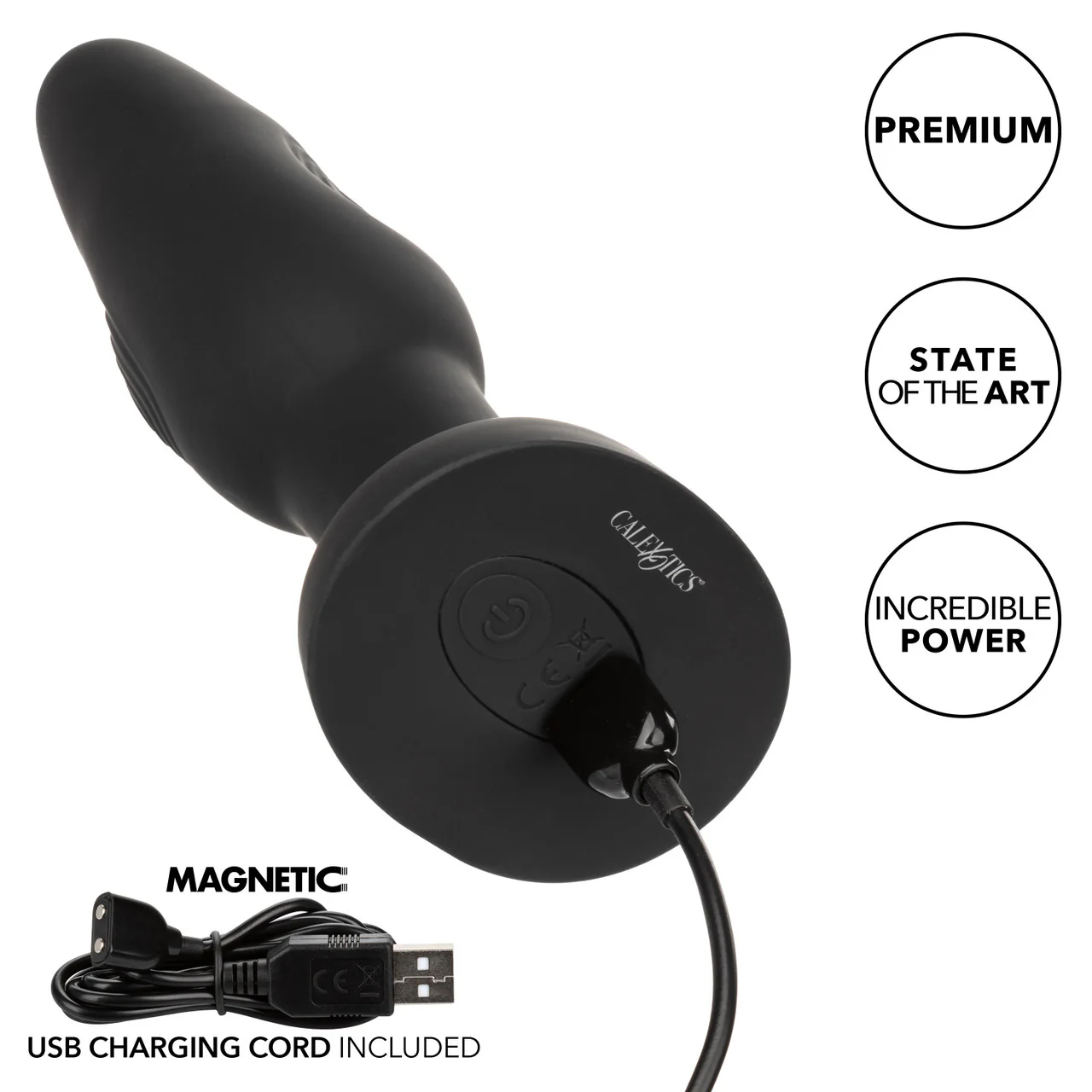Bionic Dual Pulsating Probe Rechargeable Silicone Anal Stimulator - Image 7