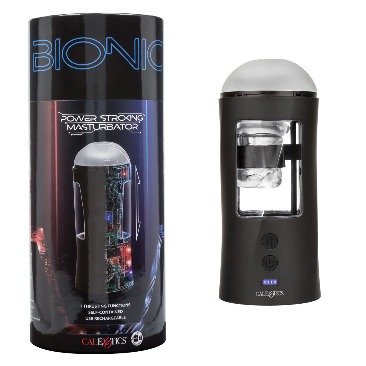 Bionic Power Stroking Rechargeable Masturbator