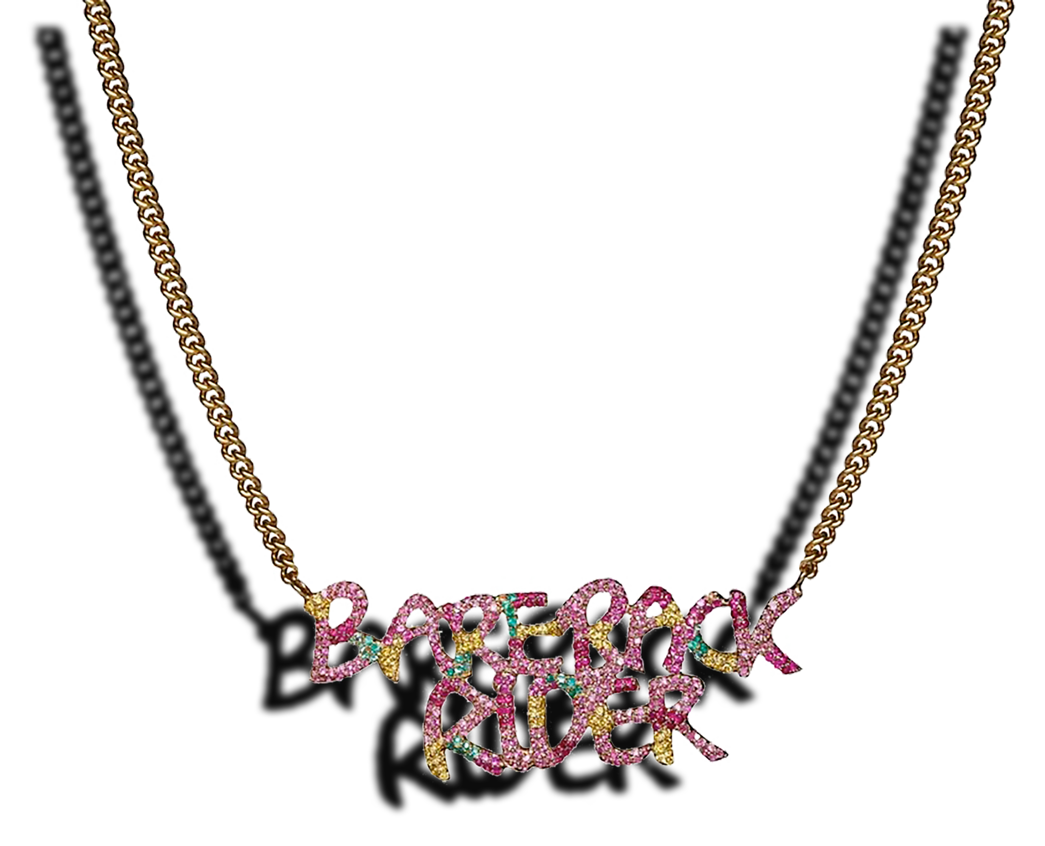 Bjarne Melgaard x Bjørg Gold Bareback Rider Necklace - Image 2