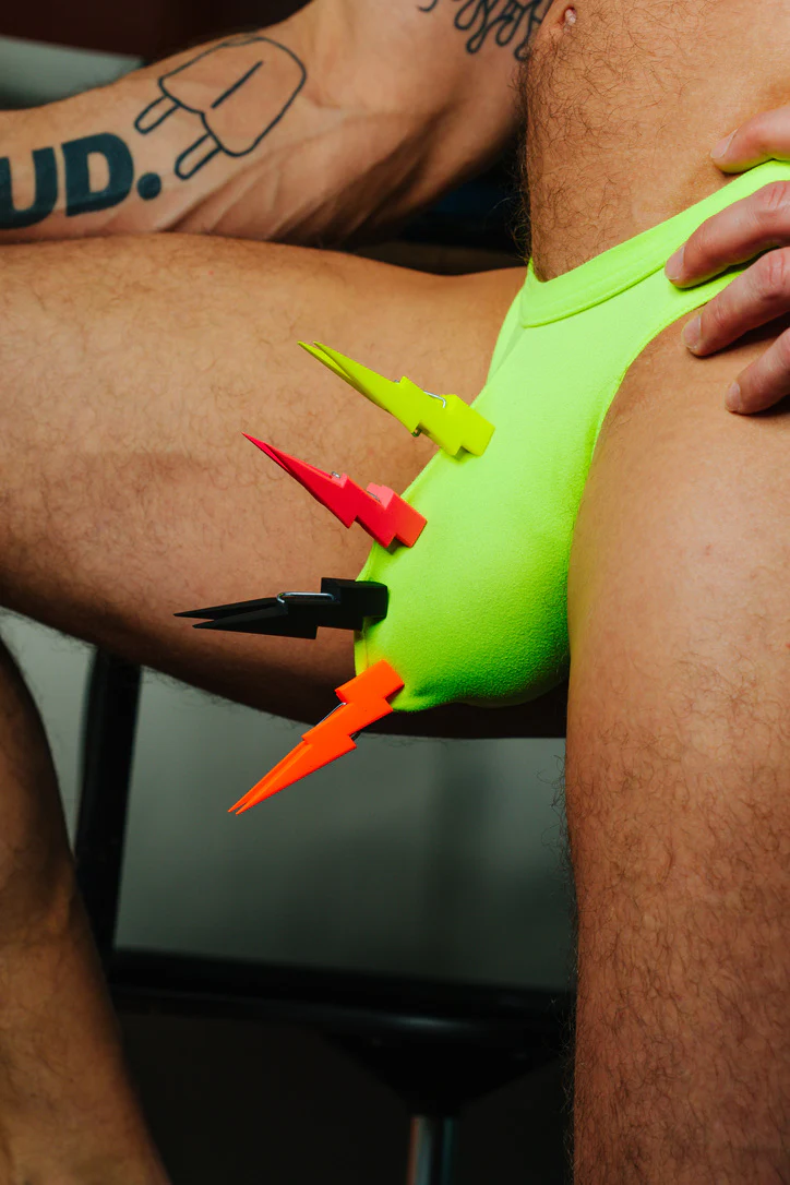 BLACK LIGHTNING CLIP by Walter Van Beirendonck SS22 - Image 5