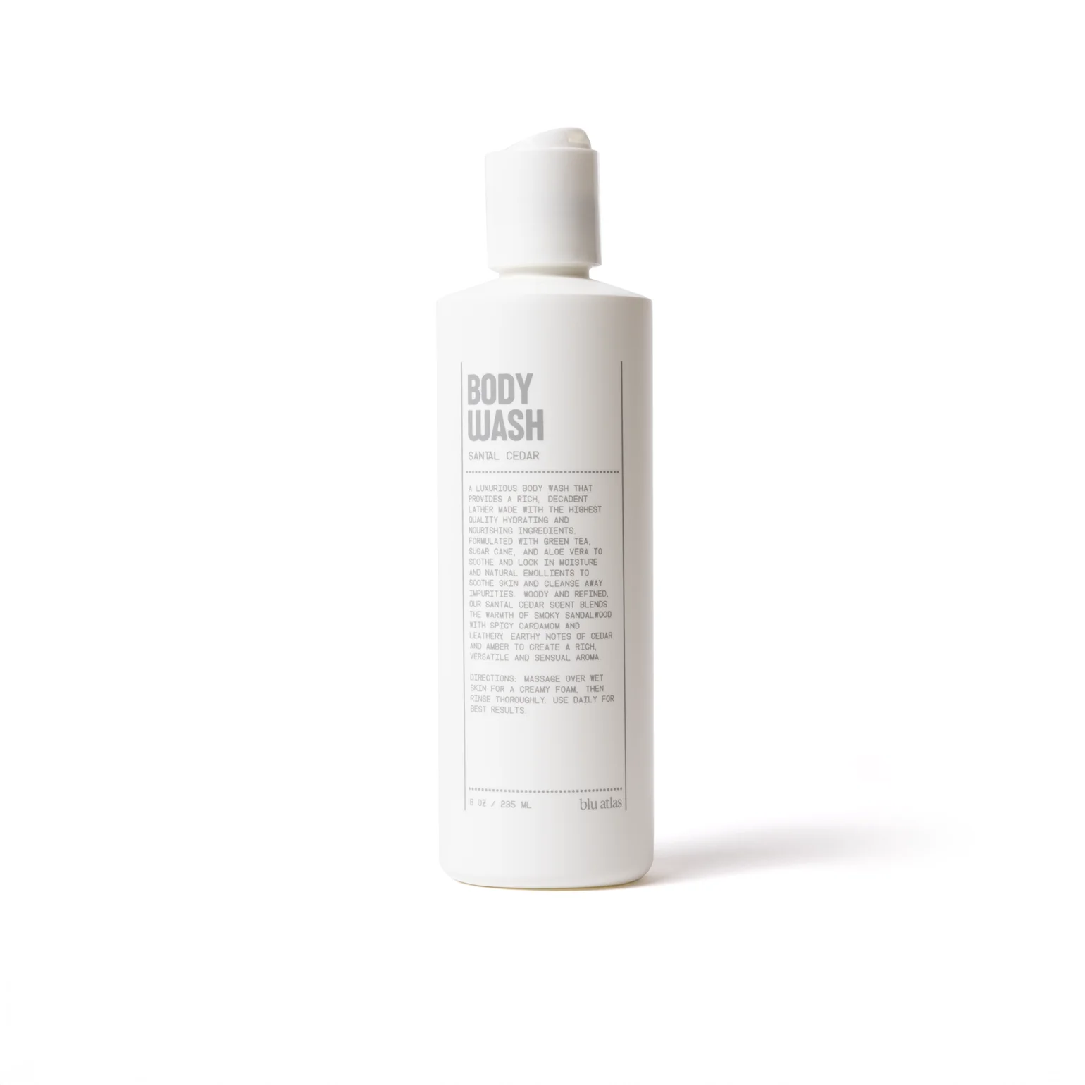 Blu Atlas Body Wash -  Santal Cedar